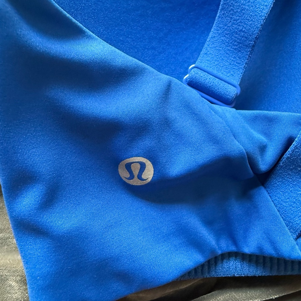 lululemon Energy Bra High Support, B-DDD Cups Blazer Blue Tone - Picture 3 of 4